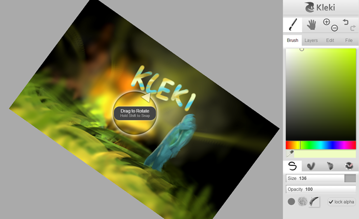 kleki-paint tool